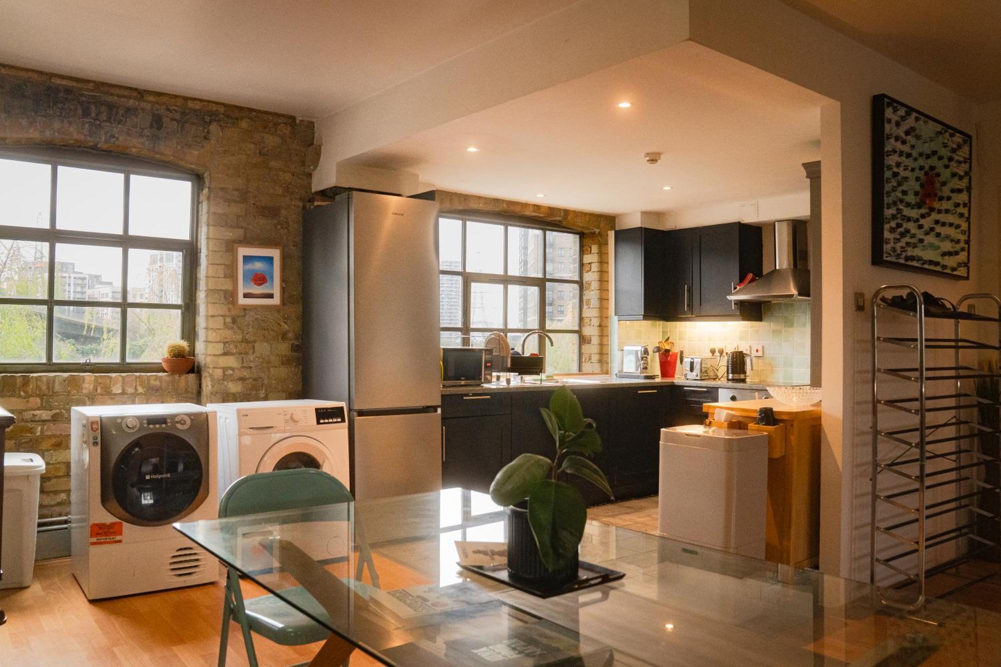 Loft Style Apartment Near O2, Abba Voyage, Excel Londres Extérieur photo